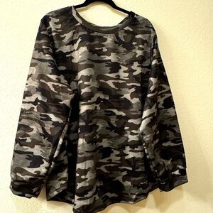 Camouflage Long Sleeve Shirt
